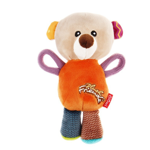 GiGwi PLUSH FRIENDZ TUG DOG TOY——Honored Series