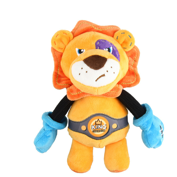 GiGwi Rock Zoo Boxer Dog Toy