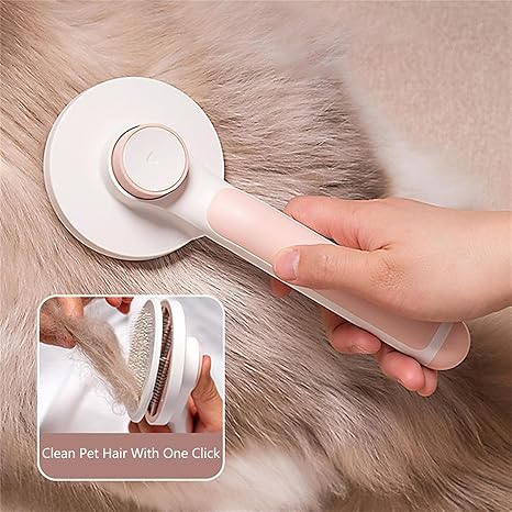 Self Cleaning Pet Brush, Self Cleaning Cat Hair Brush