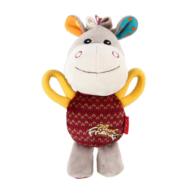 GiGwi PLUSH FRIENDZ TUG DOG TOY——Honored Series