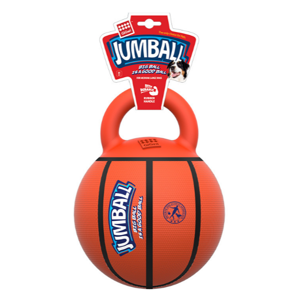 JUMBALL BASKETBALL DOG TOY