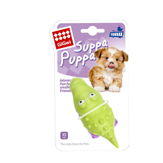 GiGwi,SUPPA PUPPA ALIGATOR TPR DOG TOY——Q Series